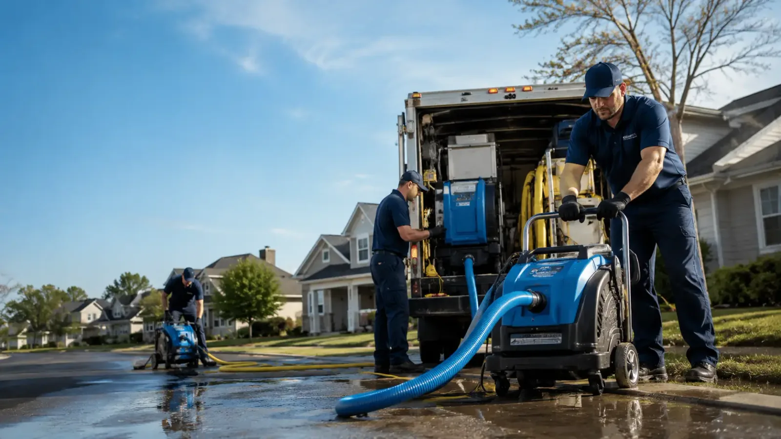 Flood Damage Cleanup in Whitehall, MI